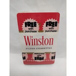 Vintage Winston Filter Cigarettes Playing Cards Sealed